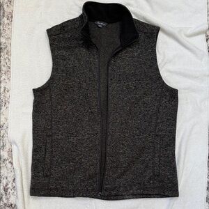 Eddie Bauer Charcoal Gray Men's Vest